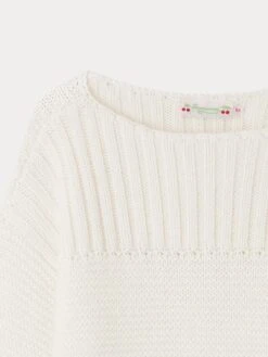 BONPOINT Pull Amiral Blanc -Bébé Vêtements Boutique C03GJUK00001 000 C03GJUK00001 000 3