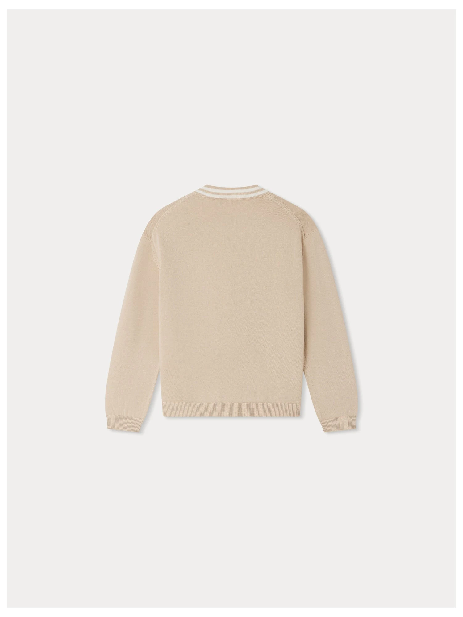 BONPOINT Cardigan Corbin Rayures Sable 4 BONPOINT Cardigan Corbin Rayures Sable – Image 2