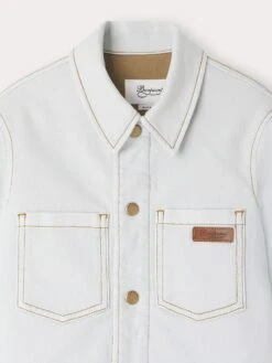 BONPOINT Surchemise Aurele Bleu Aqua -Bébé Vêtements Boutique C04BOUW00001 012 C04BOUW00001 012 3