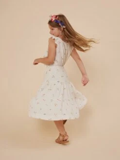 BONPOINT Jupe Lise Blanc Lait