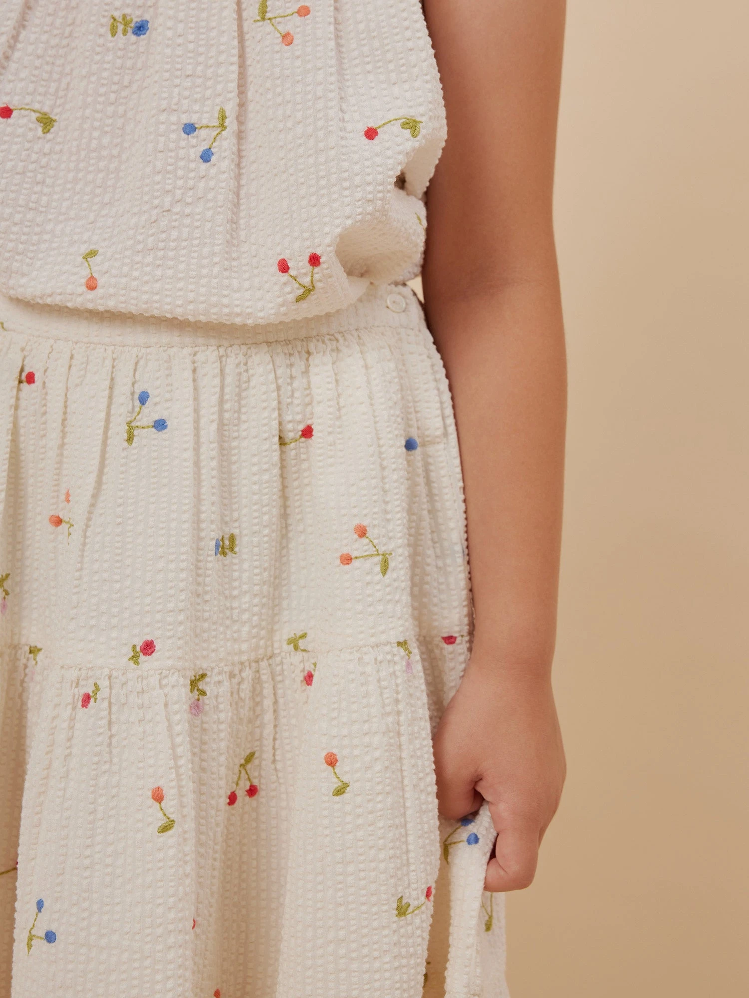 BONPOINT Jupe Lise Blanc Lait 7 BONPOINT Jupe Lise Blanc Lait – Image 5