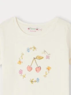 BONPOINT T-shirt Alcala Ecru -Bébé Vêtements Boutique C04GTSK00001 103 C04GTSK00001 103 3