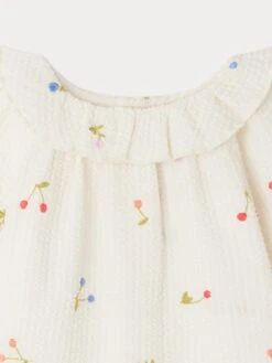 BONPOINT Blouse Dolci Blanc Lait -Bébé Vêtements Boutique C04XBLW00001 002 C04XBLW00001 002 3