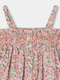 BONPOINT Robe Smockée Fabricia Corail 8 BONPOINT Robe Smockée Fabricia Corail -Bébé Vêtements Boutique C04XDRW00001 535A C04XDRW00001 535A 4