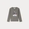 BONPOINT T-shirt Tadda Gris Ardoise -Bébé Vêtements Boutique N02BTSKN0102 096 N02BTSKN0102 096 1