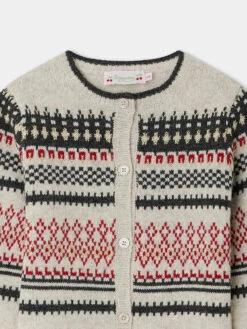 BONPOINT Cardigan Toesie Gris Chine Clair -Bébé Vêtements Boutique N02GCAKN0101 992 N02GCAKN0101 992 3