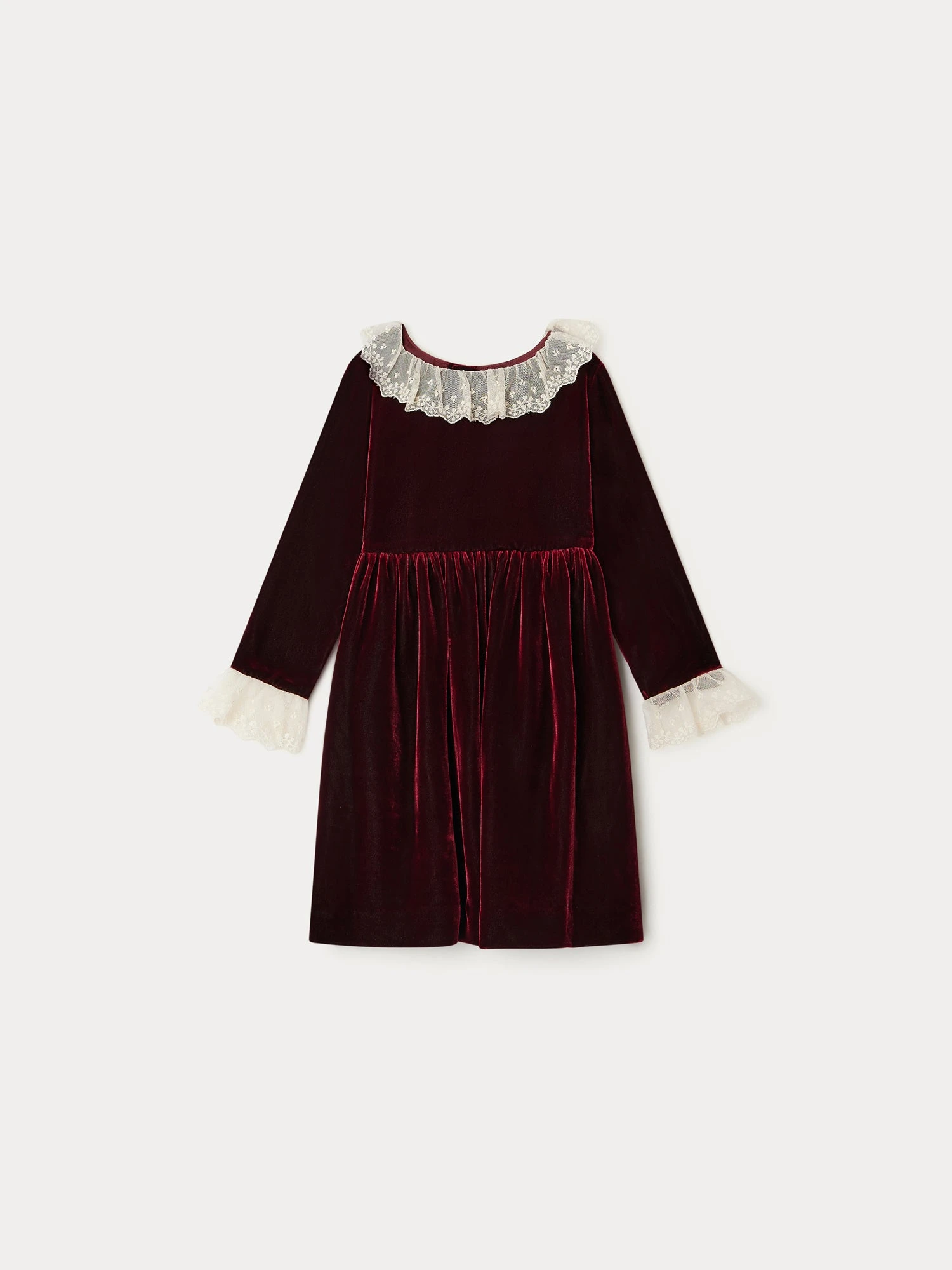 BONPOINT Robe Flavie Bordeaux 3 BONPOINT Robe Flavie Bordeaux