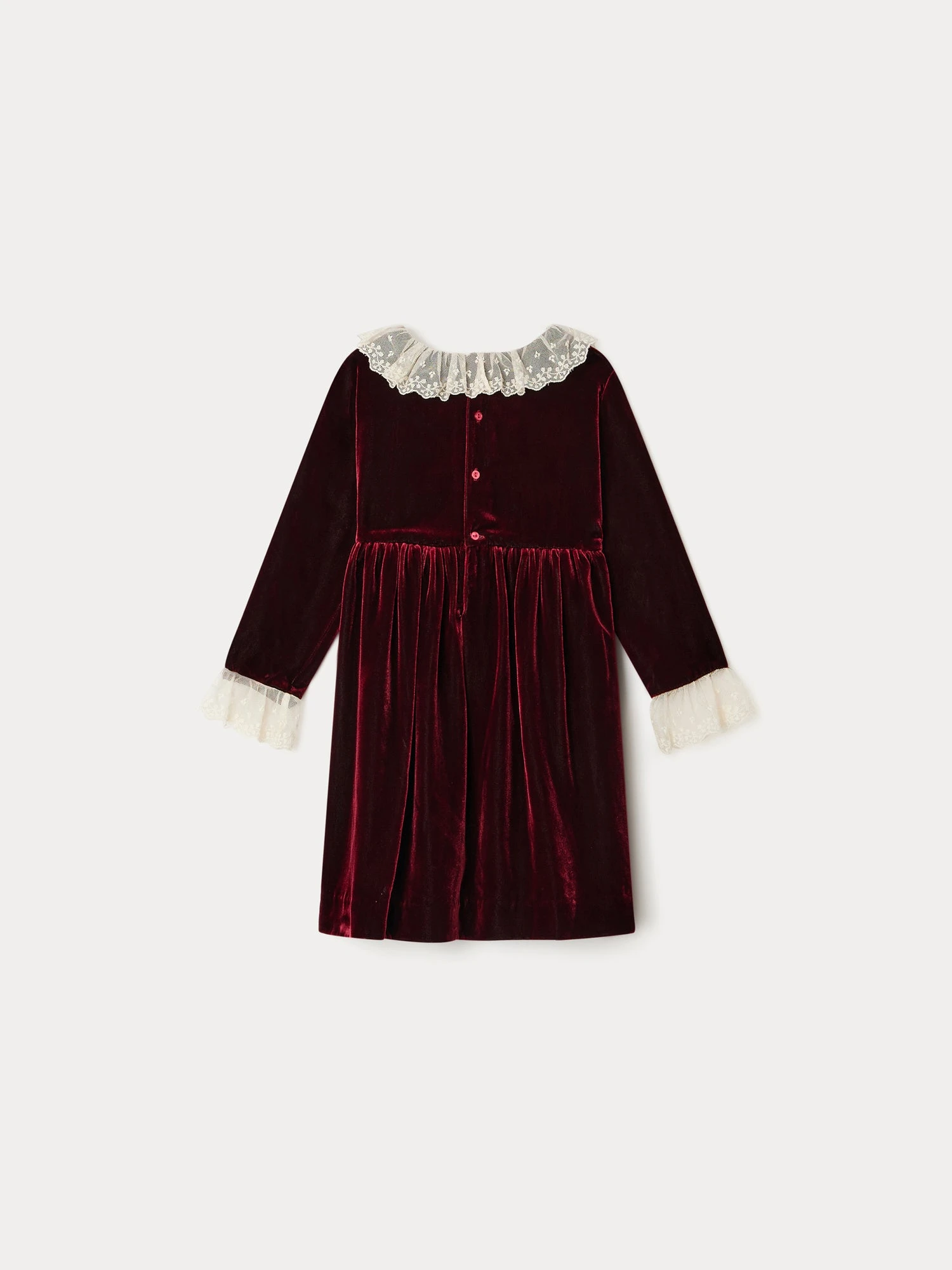 BONPOINT Robe Flavie Bordeaux 4 BONPOINT Robe Flavie Bordeaux – Image 2
