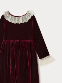 BONPOINT Robe Flavie Bordeaux 7 BONPOINT Robe Flavie Bordeaux -Bébé Vêtements Boutique N02GDRWO0201 052B N02GDRWO0201 052B 3