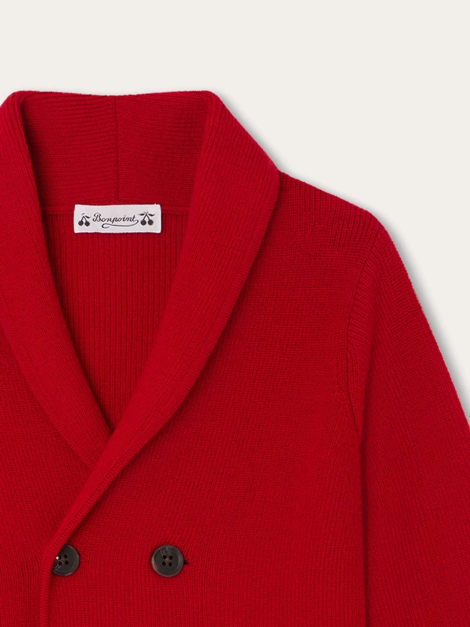 BONPOINT Cardigan Tilan Coquelicot 5 BONPOINT Cardigan Tilan Coquelicot – Image 3