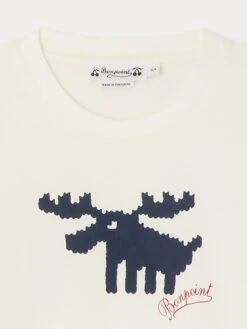 BONPOINT T-shirt Tadda Blanc Lait -Bébé Vêtements Boutique N03BTSK00002 102 N03BTSK00002 102 3