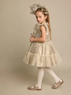 BONPOINT Robe Bonheur Or