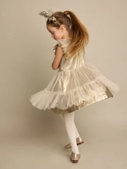 BONPOINT Robe Bonheur Or -Bébé Vêtements Boutique N03GDRW00002 032 N03GDRW00002 032 5