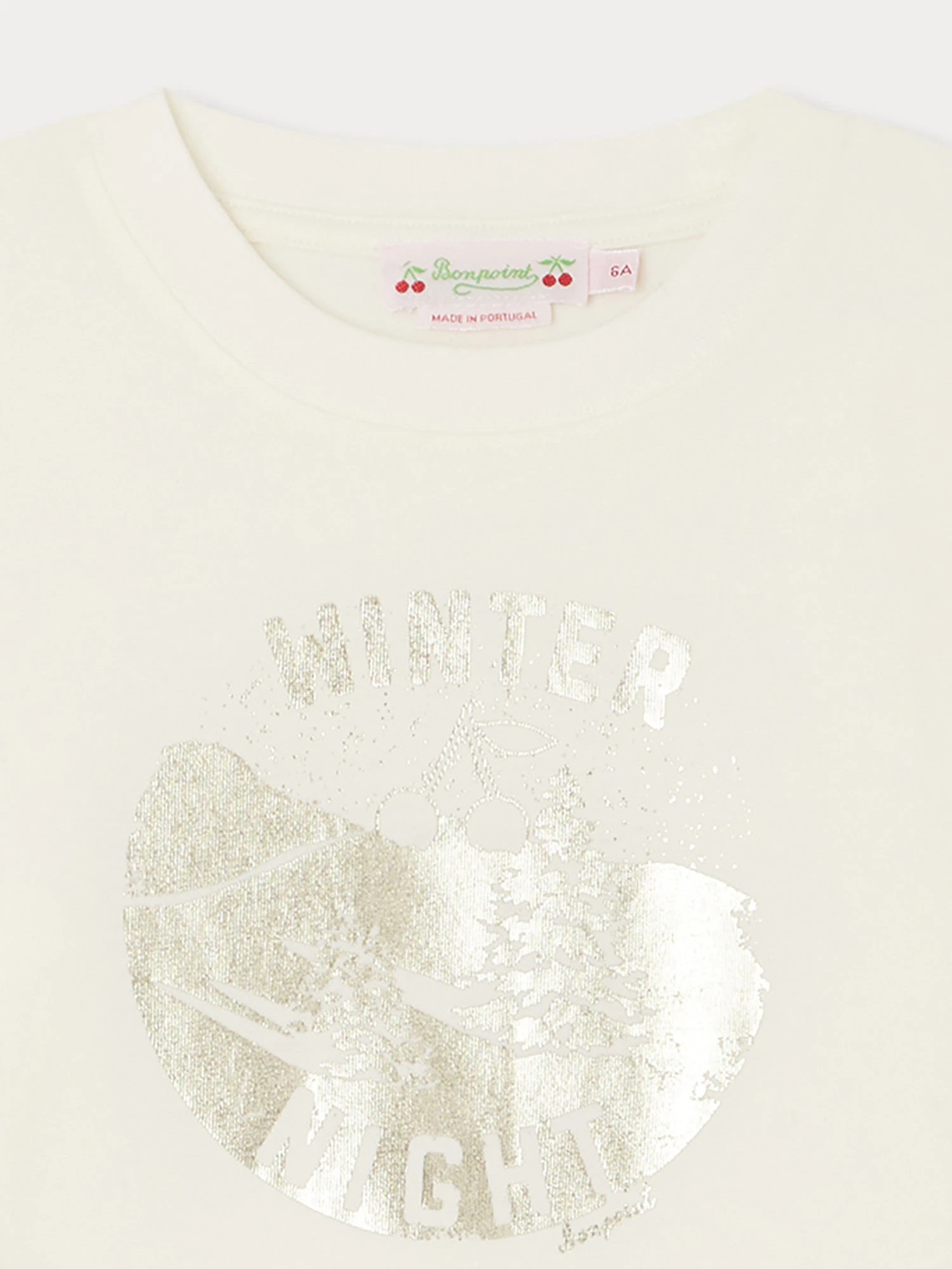 BONPOINT T-shirt Theia Blanc Lait 5 BONPOINT T-shirt Theia Blanc Lait – Image 3