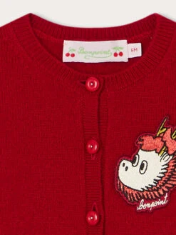 BONPOINT Cardigan Teyana Rubis 7 BONPOINT Cardigan Teyana Rubis -Bébé Vêtements Boutique N03XCAK00001 152B N03XCAK00001 152B 3