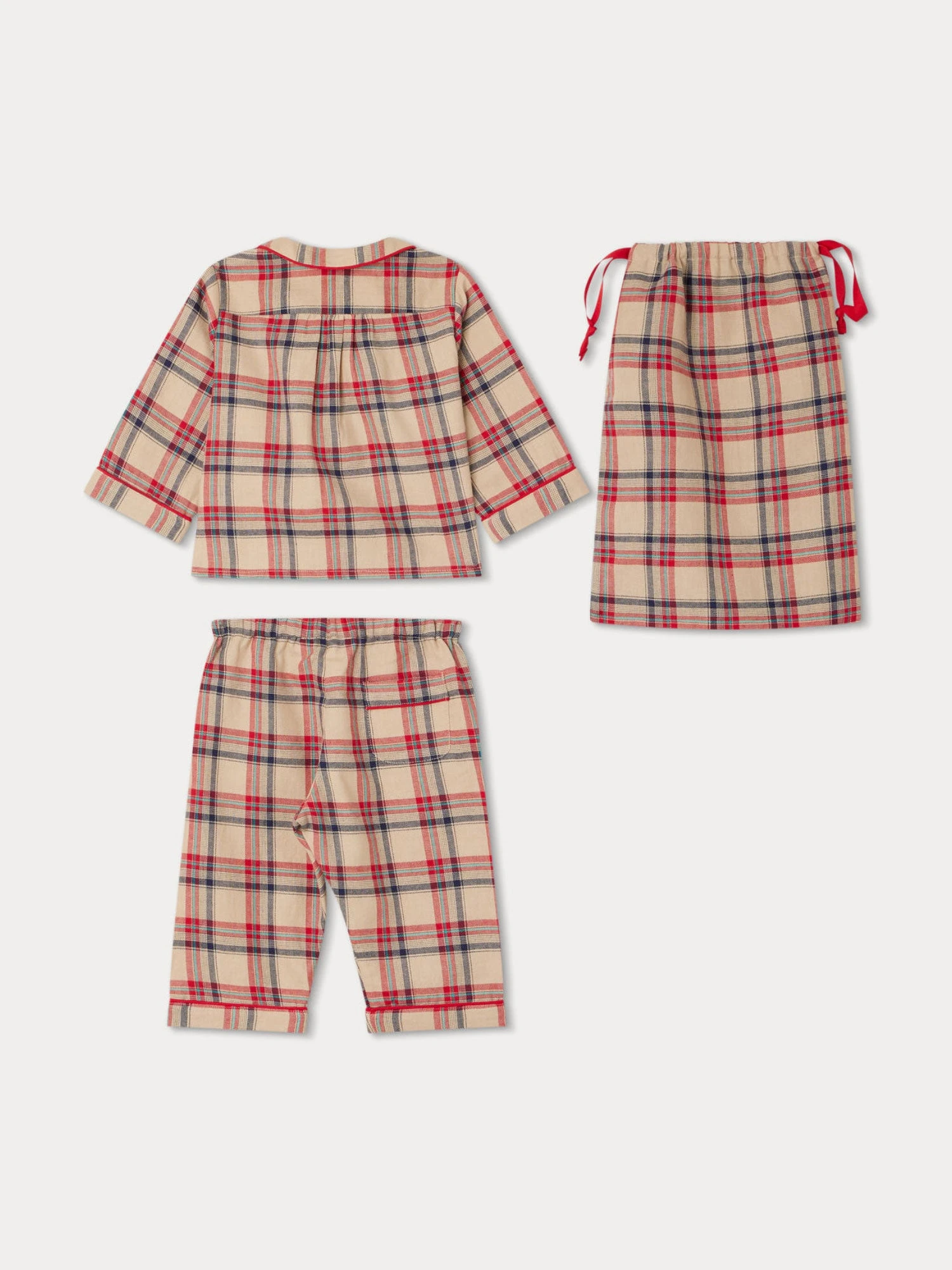 BONPOINT Pyjama Badinerie Cerise 5 BONPOINT Pyjama Badinerie Cerise – Image 3