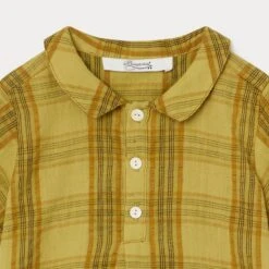 BONPOINT Tunique à Manches Courtes Bébé Jaune Acide -Bébé Vêtements Boutique P02YSHWO0101 434 P02YSHWO0101 434 6