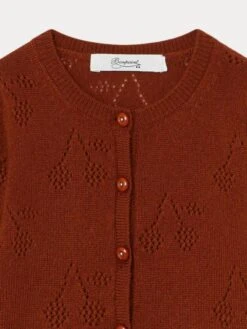 BONPOINT Cardigan à Cerises Ajourées Bébé écureuil -Bébé Vêtements Boutique P02ZCAKN0301 037A P02ZCAKN0301 037A 6
