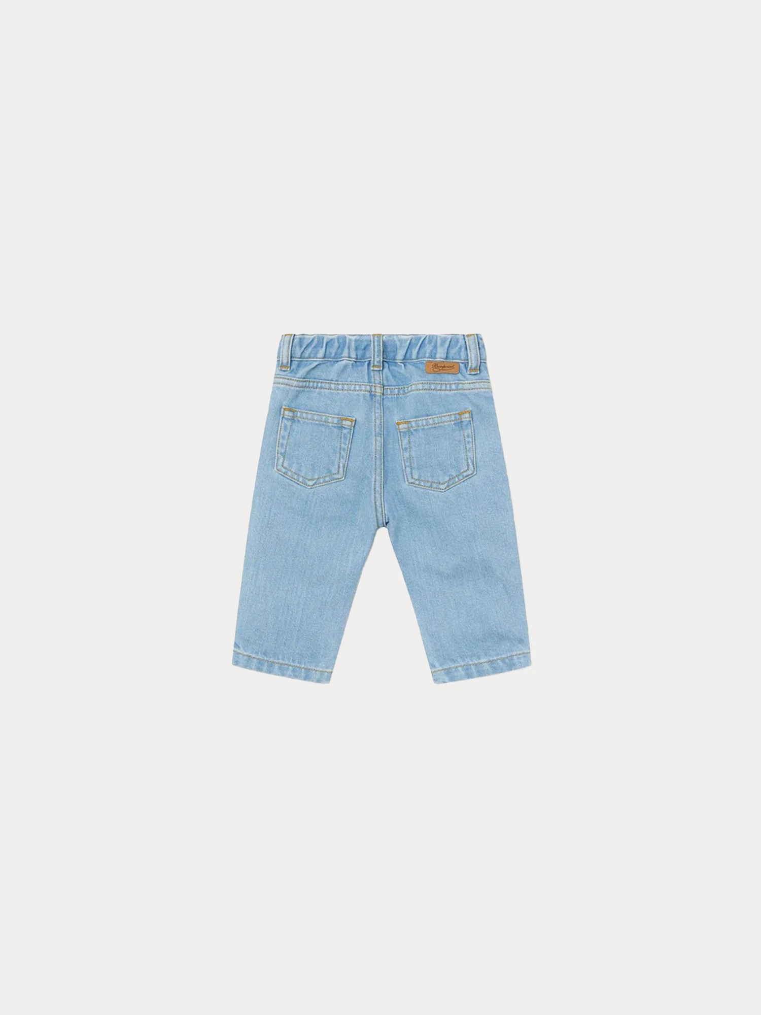 BONPOINT Jean à Taille élastiquée Bébé Jean Clair 4 BONPOINT Jean à Taille élastiquée Bébé Jean Clair – Image 2