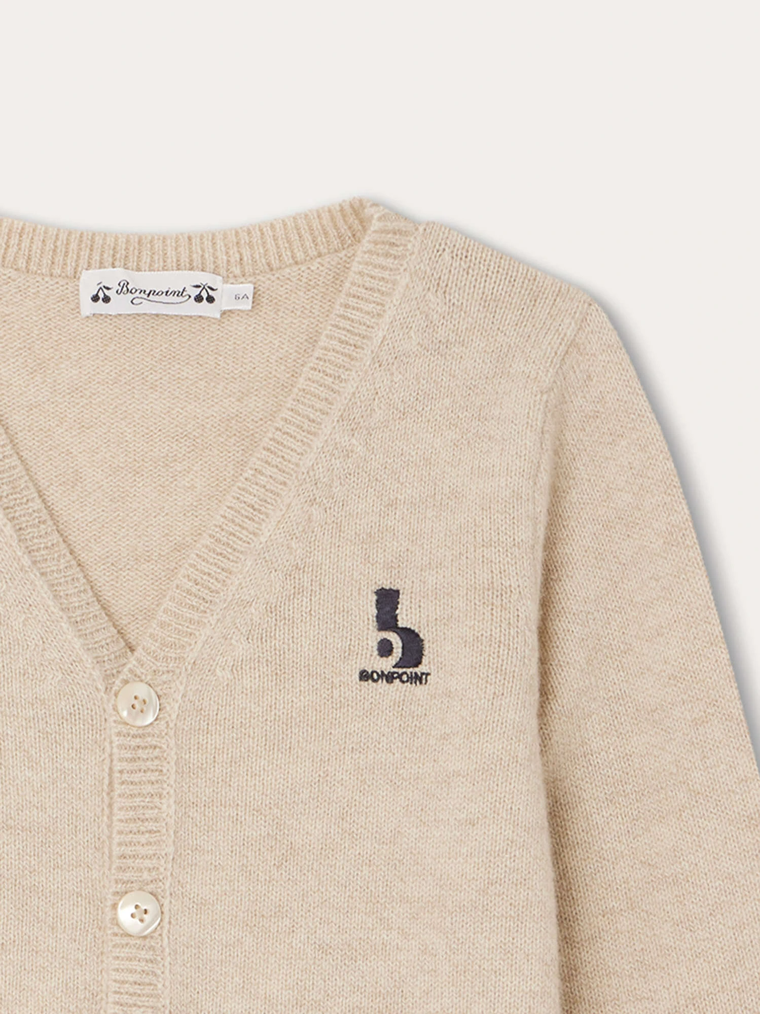 BONPOINT Cardigan Tilian Ficelle 5 BONPOINT Cardigan Tilian Ficelle – Image 3