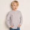 BONPOINT Chemise Claude Rayures Gris 1 BONPOINT Chemise Claude Rayures Gris -Bébé Vêtements Boutique P03BSHW00001 296 P03BSHW00001 296 0