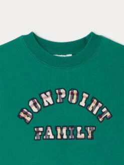 BONPOINT Sweatshirt Tonino Vert -Bébé Vêtements Boutique P03BSWK00001 147B P03BSWK00001 147B 3