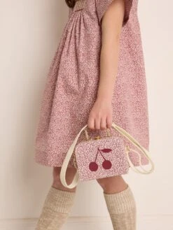 BONPOINT Sac Valisette Aimane Rubis