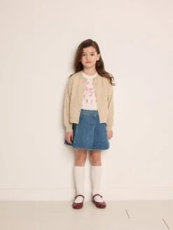 BONPOINT Cardigan Dabara Ficelle