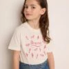 BONPOINT T-shirt Thida Blanc Lait -Bébé Vêtements Boutique P03GTSK00005 102 P03GTSK00005 102 0