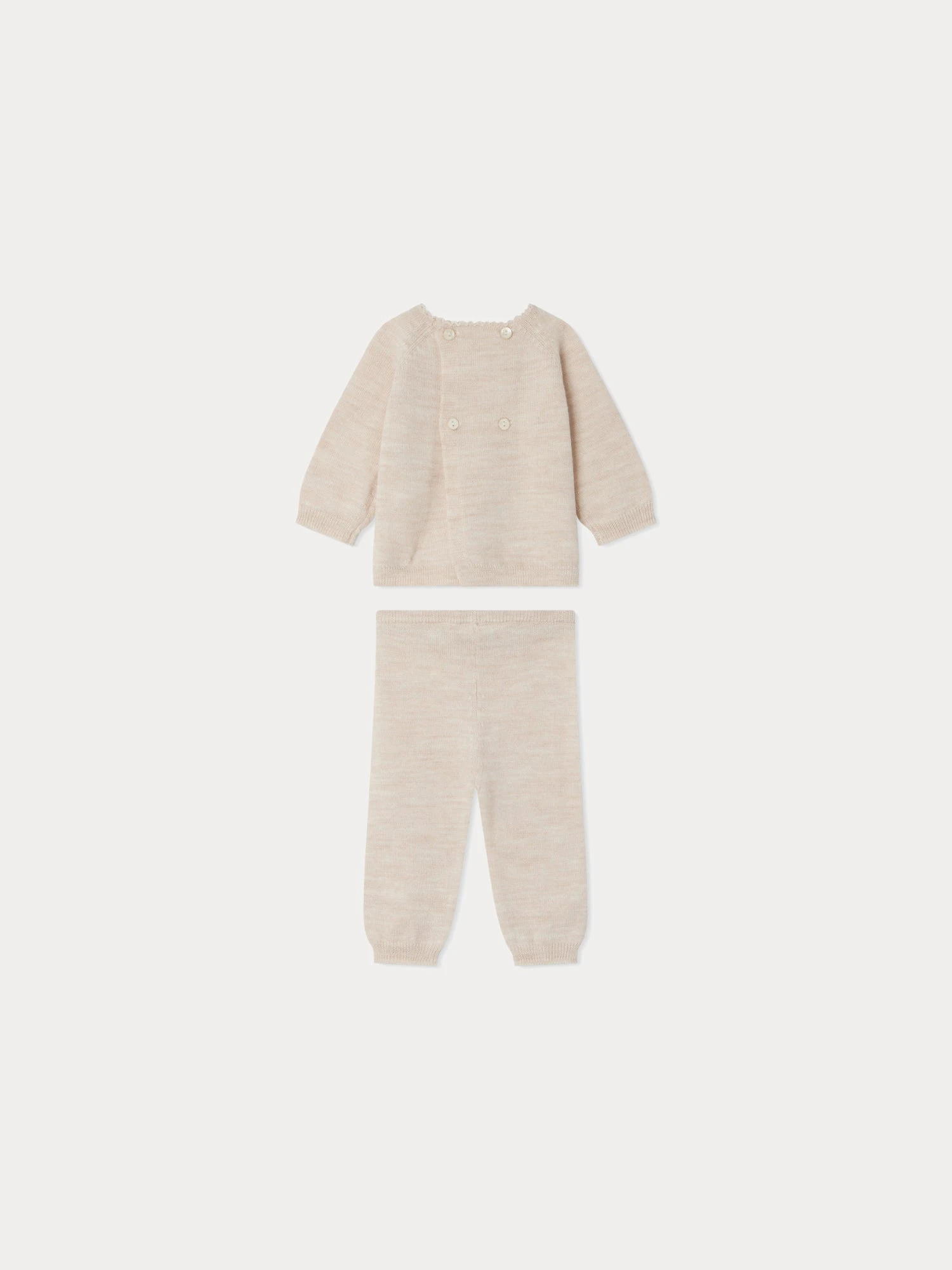 BONPOINT Ensemble Bamba Beige Chiné 4 BONPOINT Ensemble Bamba Beige Chiné – Image 2