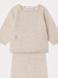 BONPOINT Ensemble Bamba Beige Chiné 7 BONPOINT Ensemble Bamba Beige Chiné -Bébé Vêtements Boutique P03PSEK00002 060B P03PSEK00002 060B 3