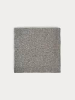 BONPOINT Couverture En Cachemire Bébé Gris Chiné Clair