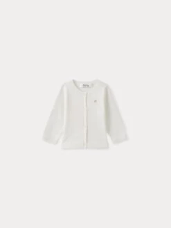 BONPOINT Cardigan Bébé Blanc Lait