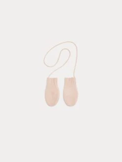 BONPOINT Moufles Bébé Rose Pâle