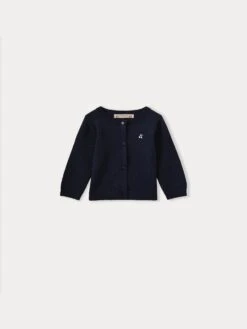 BONPOINT Cardigan Bébé Laine Marine