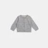 BONPOINT Cardigan Laine Gris Clair -Bébé Vêtements Boutique PEBDA2958CA 192 PEBDA2958CA 192 1