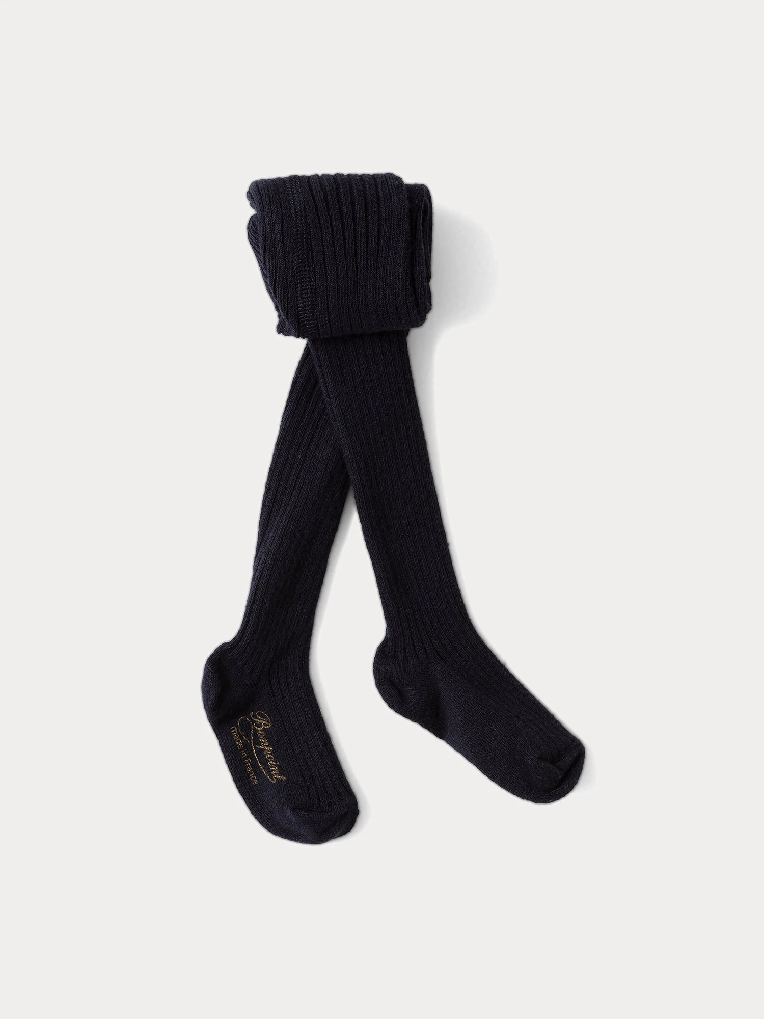 BONPOINT Collant Avec Cachemire Bébé Marine 3 BONPOINT Collant Avec Cachemire Bébé Marine