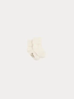 BONPOINT Chaussettes Bébé Blanc Lait