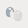 BONPOINT Lot De 3 Bavoirs En Coton Bébé Ciel -Bébé Vêtements Boutique PEBIOBAV3B 110 PEBIOBAV3B 110 4