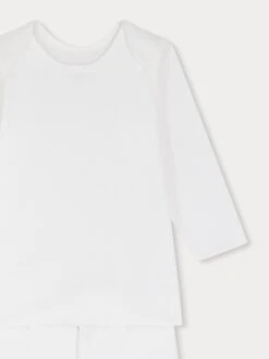 BONPOINT Ensemble Pebio Blanc Lait -Bébé Vêtements Boutique PEBIOENSEMB 002 PEBIOENSEMB 002 3