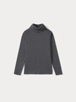 BONPOINT Sous-pull Gris Chiné Foncé