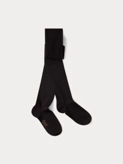 BONPOINT Collant En Microfibre Fille Noir