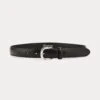 BONPOINT Ceinture En Cuir Noir