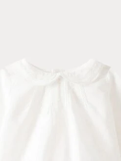 BONPOINT Blouse En Voile De Coton Bébé Blanc Lait 7 BONPOINT Blouse En Voile De Coton Bébé Blanc Lait -Bébé Vêtements Boutique PEENVOL2 002 PEENVOL2 002 6
