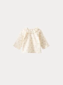 BONPOINT Blouse En Voile Imprimé Bébé Or