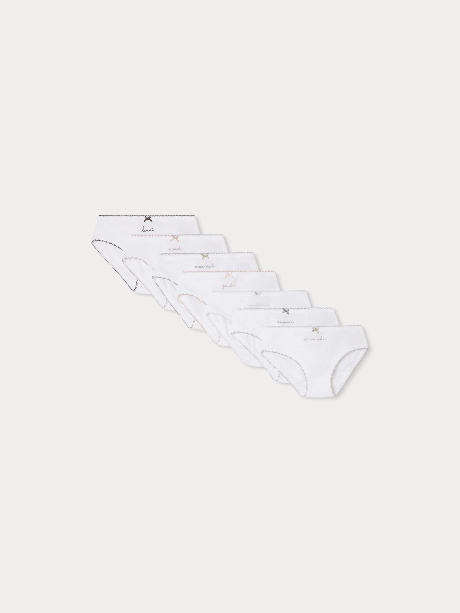 BONPOINT Lot De Culottes Blanc 3 BONPOINT Lot De Culottes Blanc