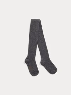 BONPOINT Collant Gris Chiné Foncé