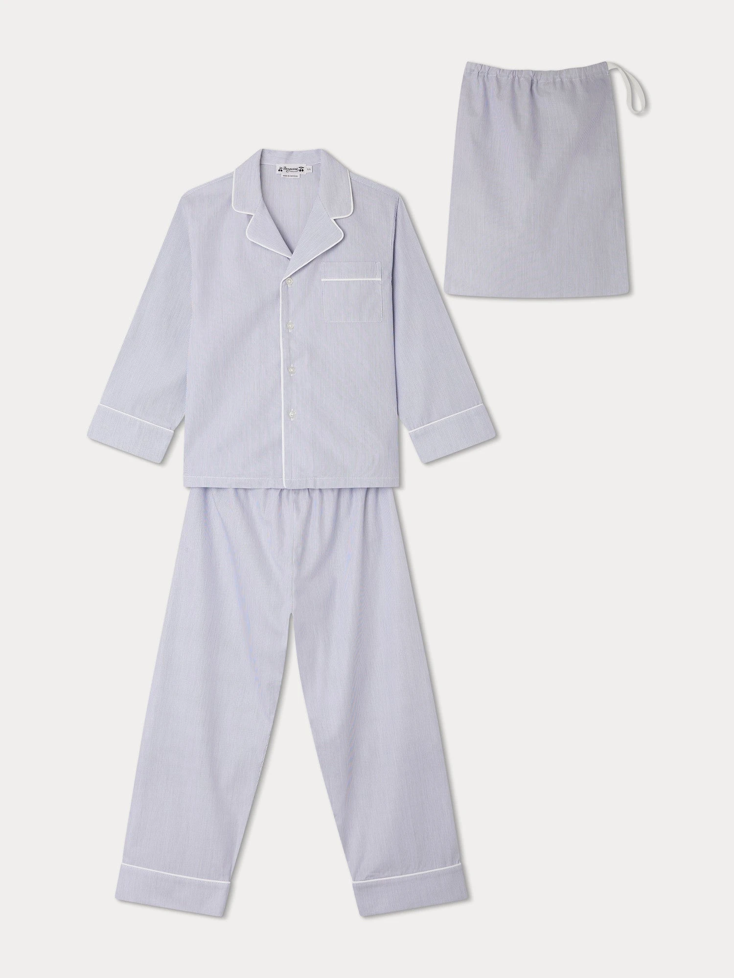 BONPOINT Pyjama Dormeur Rayures Bleu Nuit 3 BONPOINT Pyjama Dormeur Rayures Bleu Nuit