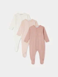 BONPOINT Lot De Pyjamas Cosima Rose Fané