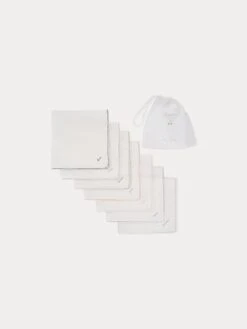 BONPOINT Lot De Doudous Bébé Blanc